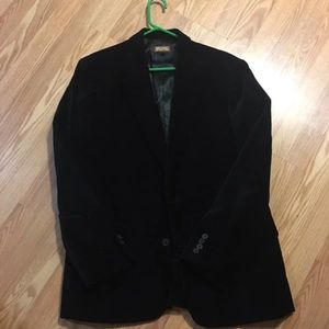 Michael Kors blazer black velvet